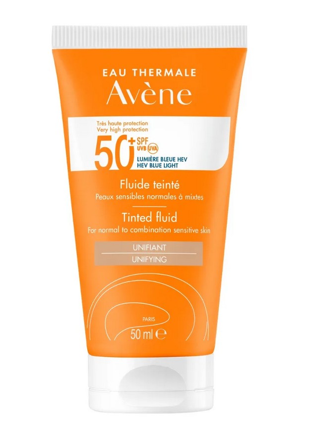 Avène Solaire SPF 50+ Fluide Teinté 50ml